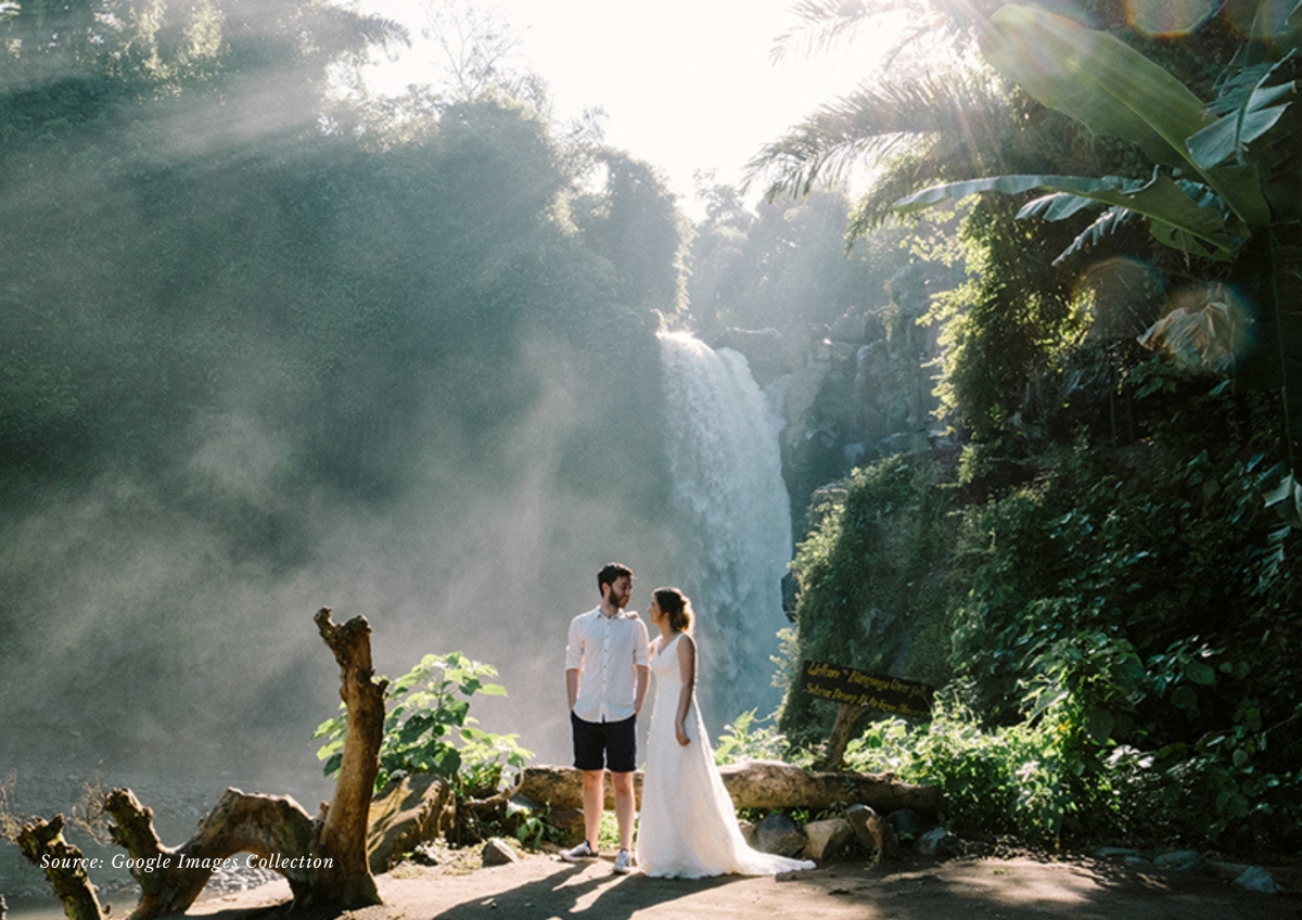 Watterfall Wedding Venue in Bali