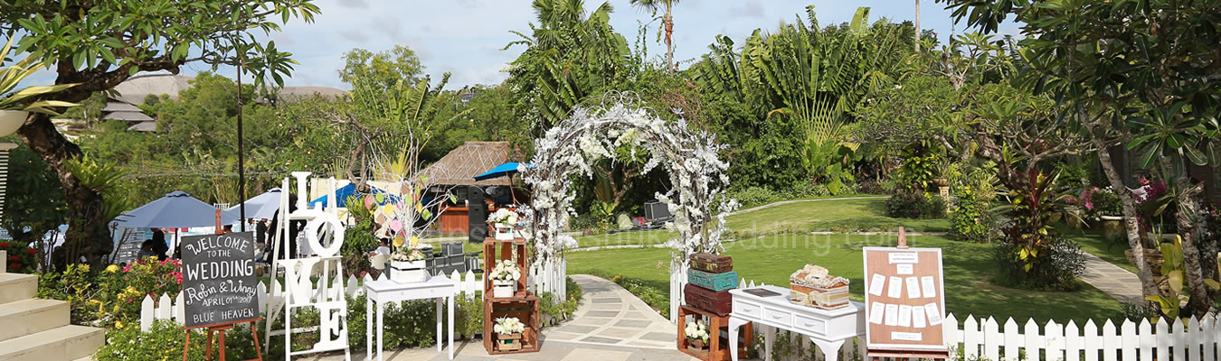 Robin dan winny wedding blue heaven Robin dan winny wedding blue heaven