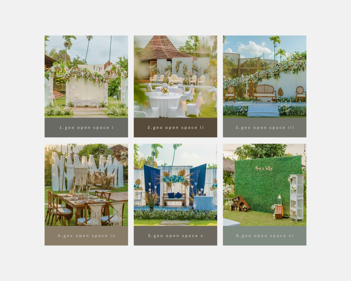 Geo Open Space Bali Wedding Venue