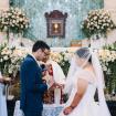 Wedding ceremony catholic church saint silvester pecatu