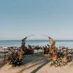 Intimate beach wedding 