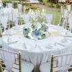 Table set up centerpiece