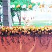 bridal table centerpiece Tracey and Shyam Wedding 