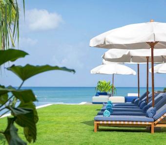 Noku Beach House Beautiful Scenery from Sun Lounger