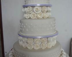 3 tier wedding cake design 3 