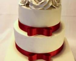3 tier wedding cake design 2