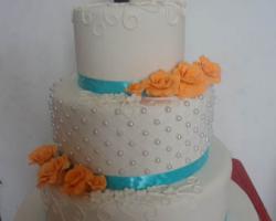 bali wedding cake 3c2- chocolate land 