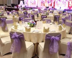 Gold and purple theme color 