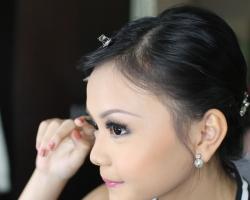 Jessica hairs do and makeup by eka 