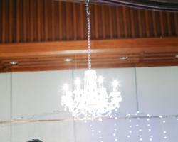 Hanging candelier for rent 