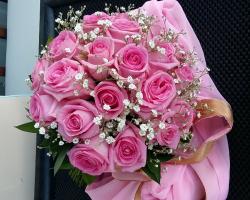 rose pink bouquet 