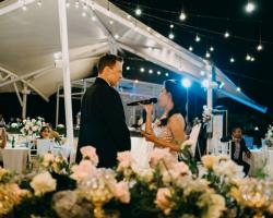 wedding party at sky bar