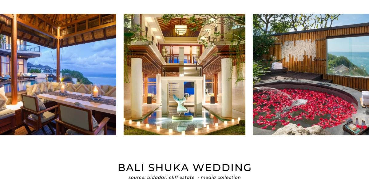 Bidadari Cliffside Estate Bali Wedding