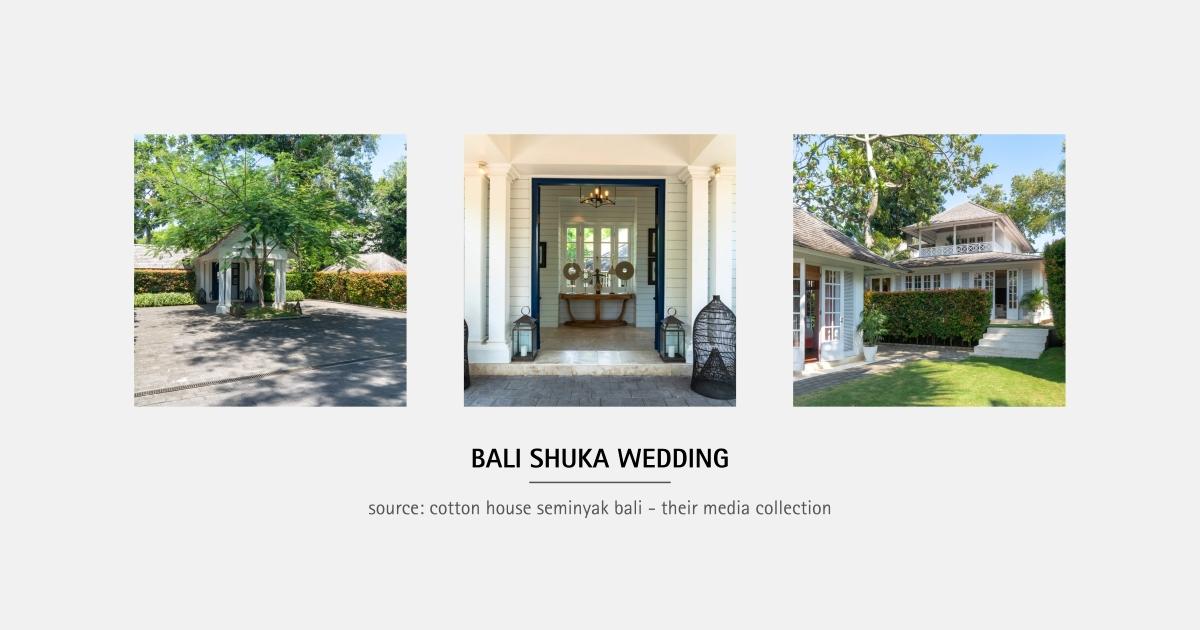 The Cotton House Seminyak Bali Wedding Venue