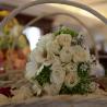 buah persembahan dan bouquet wedding catholic 