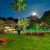 Villa Paloma pool at night