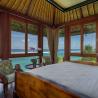 Villa Bidadari Cliffside Estate view on ocean and luxury cabana